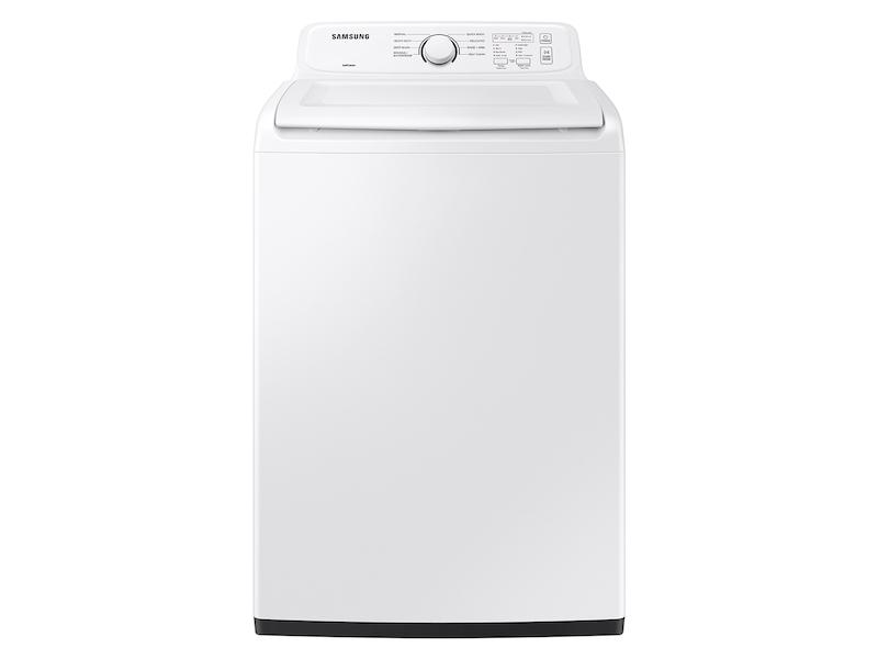 SAMSUNG WA40A3005AW 4.0 cu. ft. Top Load Washer with ActiveWave(TM) Agitator and Soft-Close Lid in White