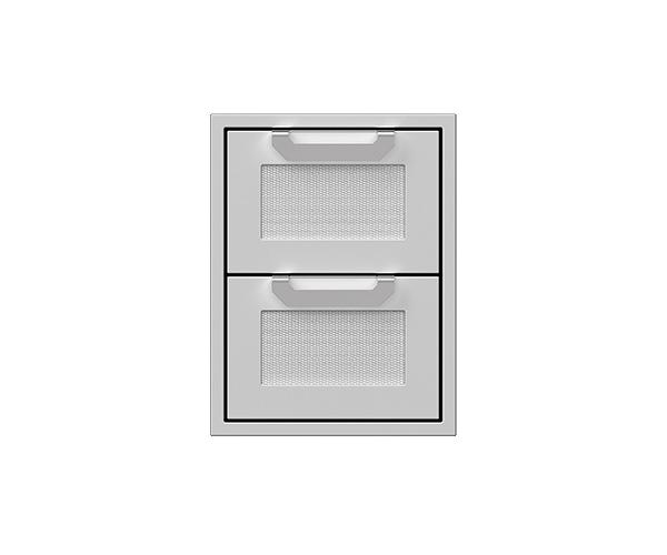 HESTAN AGDR16 16" Hestan Outdoor Double Storage Drawers - AGDR Series - Steeletto