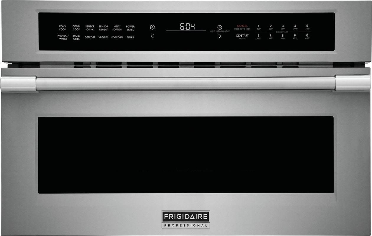 FRIGIDAIRE PMBD3080AF Frigidaire Professional 30" Built-In Convection Microwave Oven with Drop-Down Door