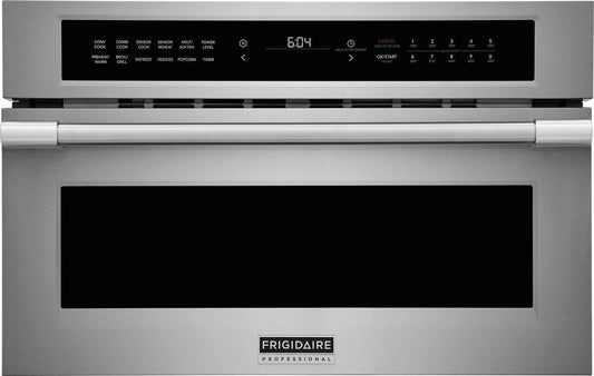 FRIGIDAIRE PMBD3080AF Frigidaire Professional 30" Built-In Convection Microwave Oven with Drop-Down Door