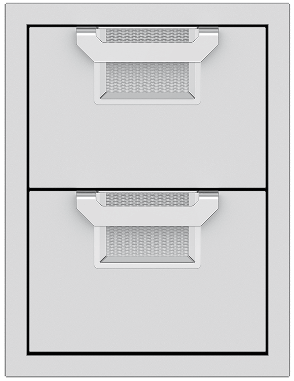 HESTAN AEDR16 Double Drawers, 16"