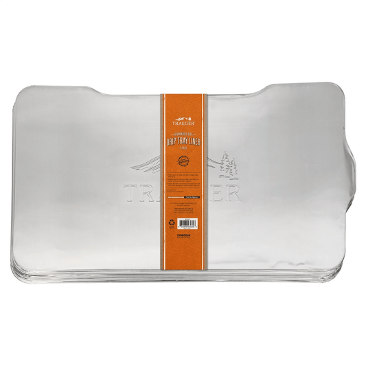 TRAEGER GRILLS BAC521 Traeger Drip Tray Liners - 5 Pack - Ironwood 885 Grill