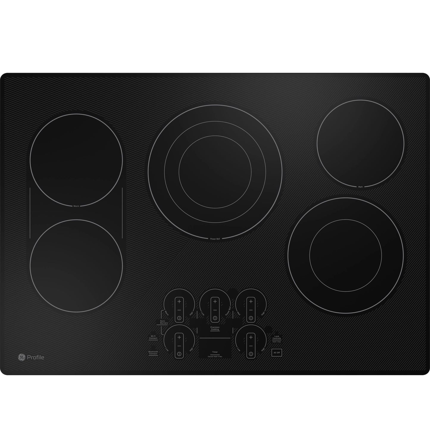 GE APPLIANCES PEP9030DTBB GE Profile(TM) 30" Built-In Touch Control Electric Cooktop