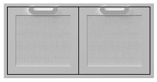 HESTAN AGAD42 42" Hestan Outdoor Double Access Doors - AGAD Series - Steeletto