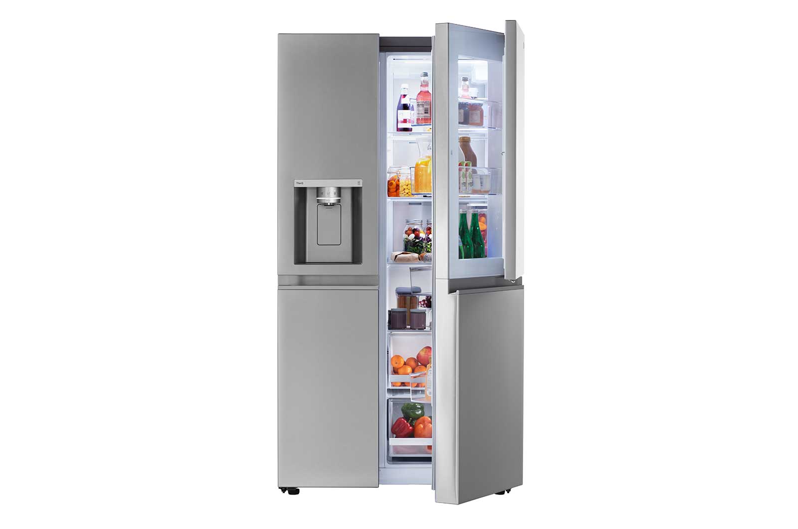 LG LRSDS2706S 27 cu. ft. Side-By-Side Door-in-Door(R) Refrigerator with Craft Ice(TM)