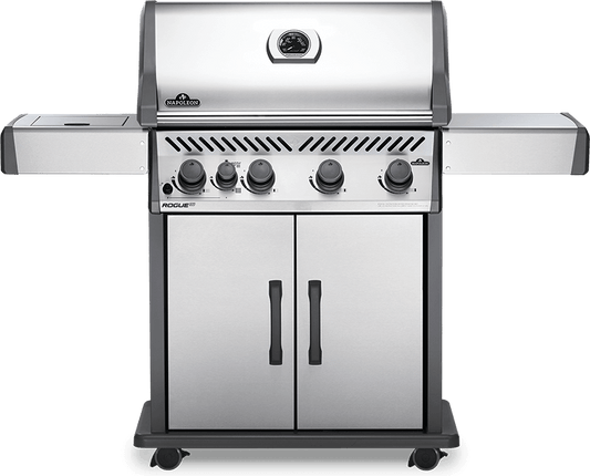 NAPOLEON BBQ RXT525SIBNSS1 Rogue XT 525 SIB with Infrared Side Burner , Stainless Steel , Natural Gas