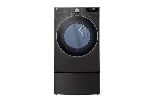 LG DLEX4200B 7.4 cu. ft. Ultra Large Capacity Smart wi-fi Enabled Front Load Electric Dryer with TurboSteam(TM) and Built-In Intelligence