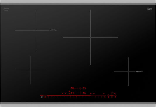 BOSCH NIT8060SUC 800 Series Induction Cooktop 30'' Black, surface mount with frame NIT8060SUC