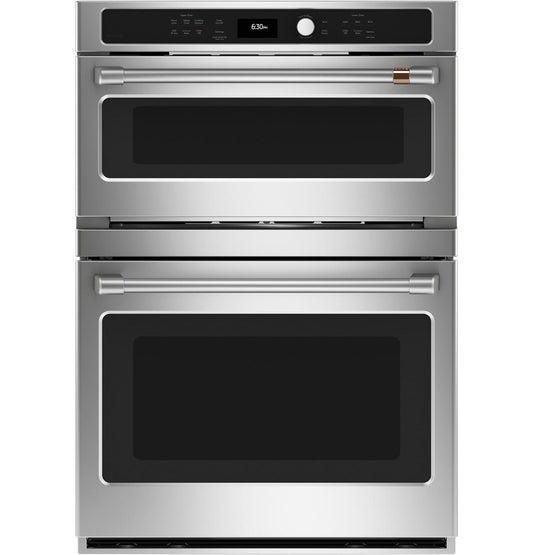 CAFE CTC912P2NS1 Cafe(TM) 30 in. Combination Double Wall Oven with Convection and Advantium(R) Technology