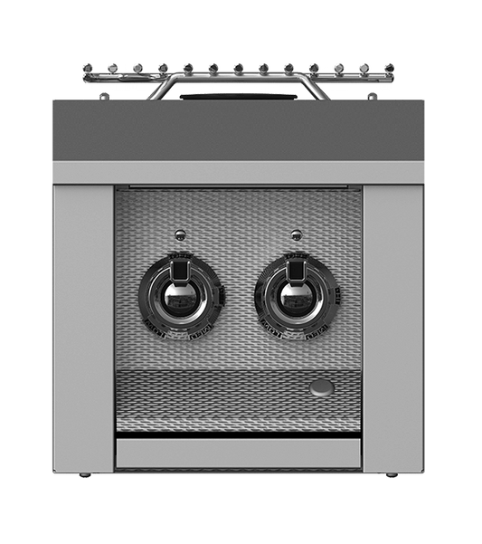 HESTAN AEB122NG Double Side Burner, Built-in, 12" -ng
