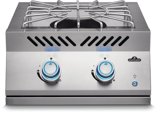 NAPOLEON BBQ BIB18PBPSS Built-in 700 Series Power Burner with Stainless Steel Cover , Stainless Steel , Propane