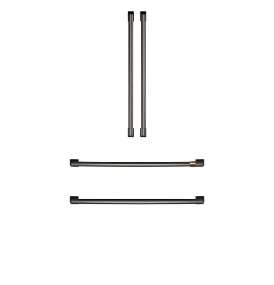 CAFE CXQB4H4PNBT Cafe(TM) Refrigeration Handle Kit - Brushed Black
