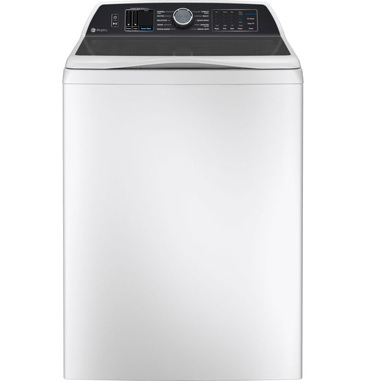 GE APPLIANCES PTW705BSTWS GE Profile(TM) 5.3 cu. ft. Capacity Washer with Smarter Wash Technology and FlexDispense(TM)