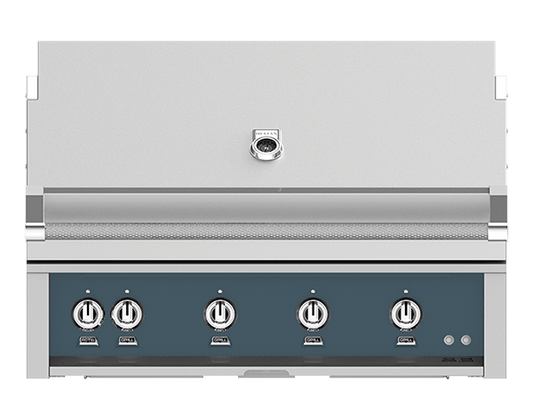 HESTAN GMBR42NGGG 42"grill, Built-in, (3) Trellis, (1) Sear, ROTIS.-NG-DRK. Grey