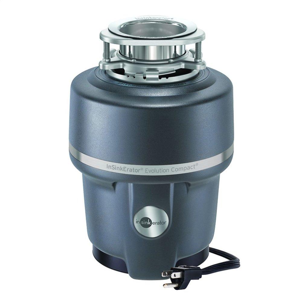 INSINKERATOR 78238A Evolution Compact Garbage Disposal HP with Cord, 3/4