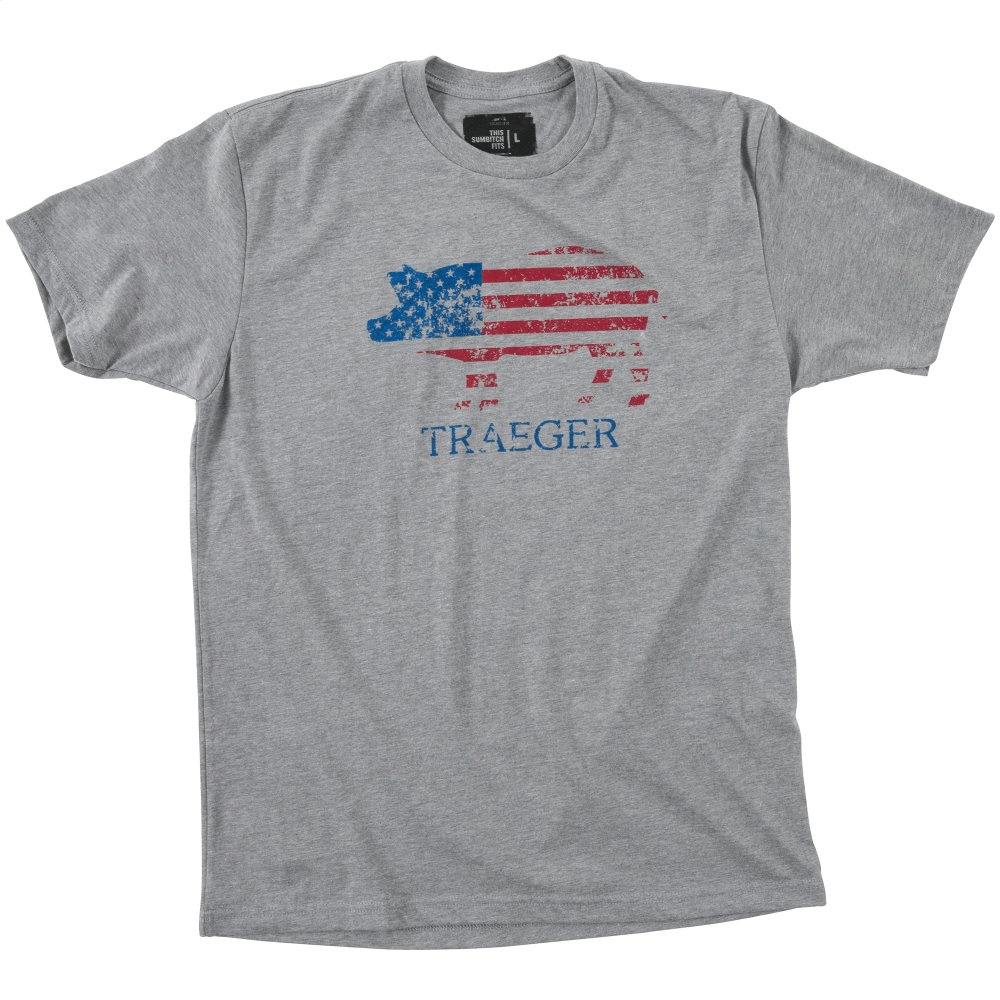 TRAEGER GRILLS APP254 American Pig T-Shirt - 2XL