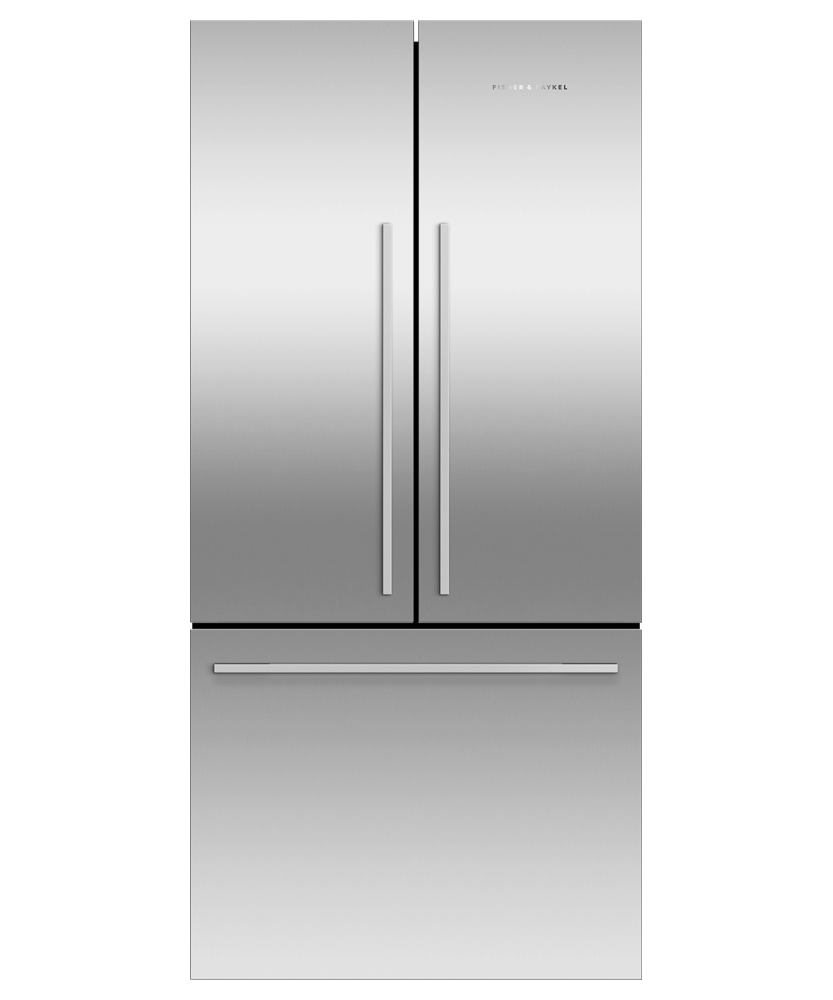 FISHER & PAYKEL RF170ADJX4 Freestanding French Door Refrigerator Freezer, 32", 16.9 cu ft, Ice
