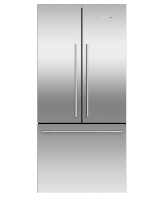 FISHER & PAYKEL RF170ADJX4 Freestanding French Door Refrigerator Freezer, 32", 16.9 cu ft, Ice