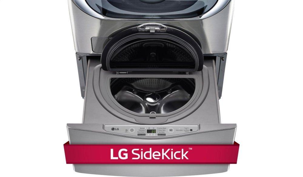 LG WD100CV 1.0 cu. ft. LG SideKick(TM) Pedestal Washer, LG TWINWash(TM) Compatible