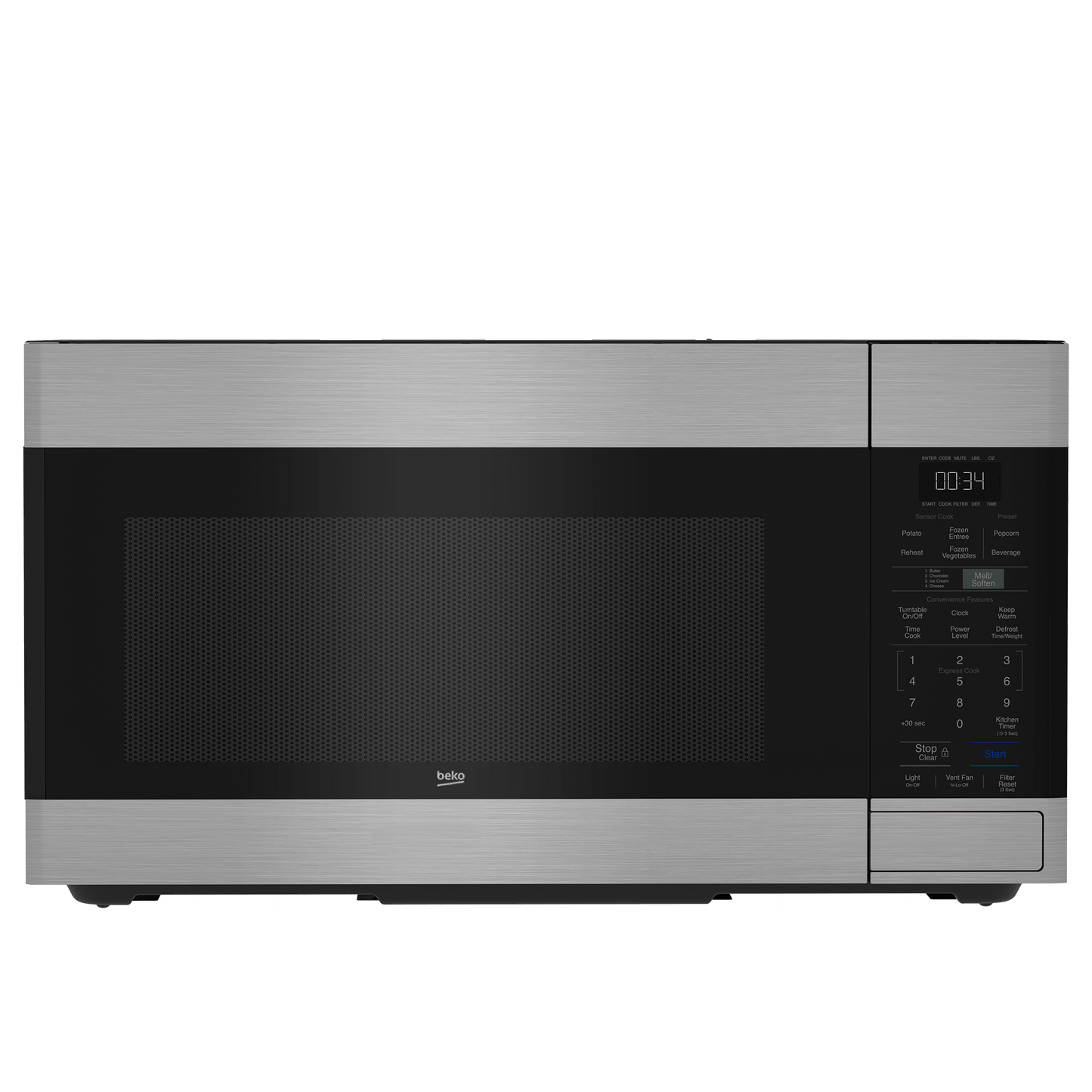 BEKO MWOTR30102SS Built-in Microwave (950 W, 44 L)