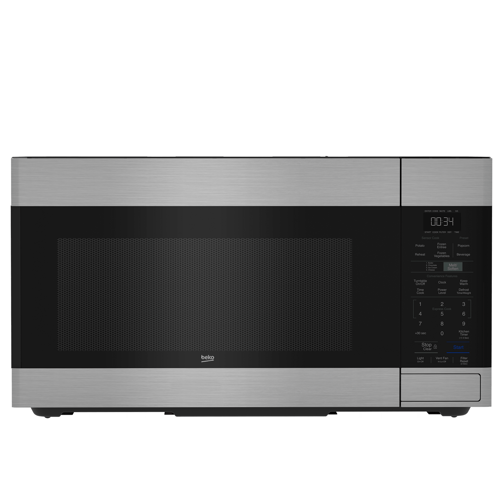 BEKO MWOTR30102SS Built-in Microwave (950 W, 44 L)