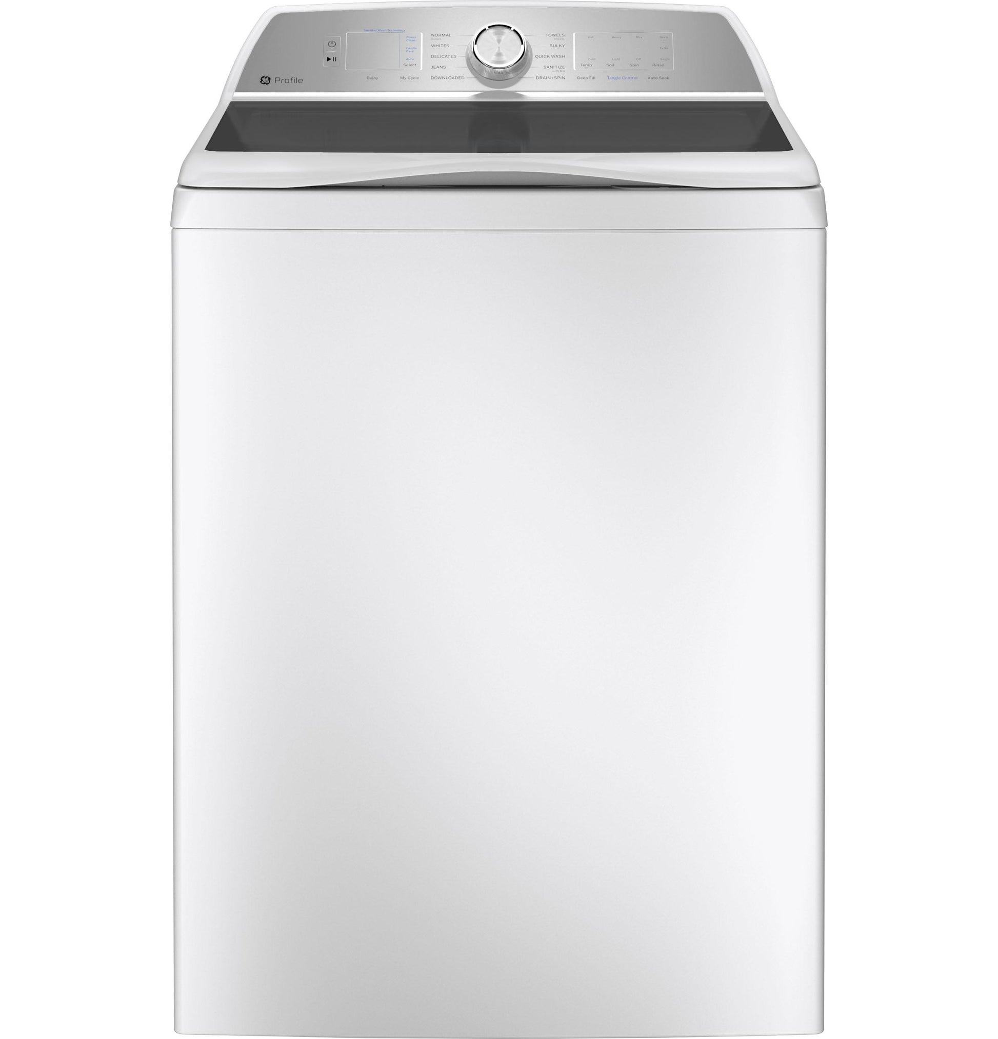 GE APPLIANCES PTW605BSRWS GE Profile(TM) 4.9 cu. ft. Capacity Washer with Smarter Wash Technology and FlexDispense(TM)