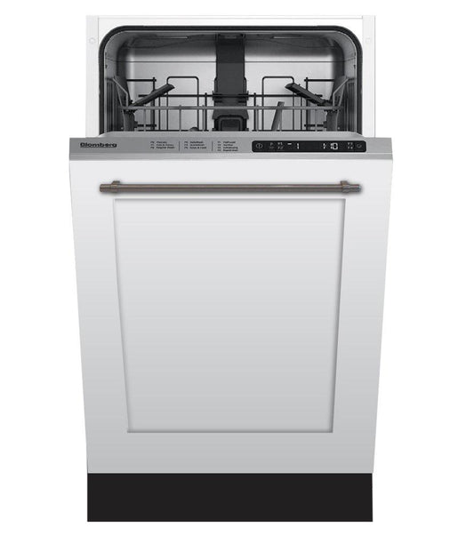 BLOMBERG APPLIANCES DWS51502FBI 18in Dishwasher ADA Overlay 48dBA top control 5 cycle