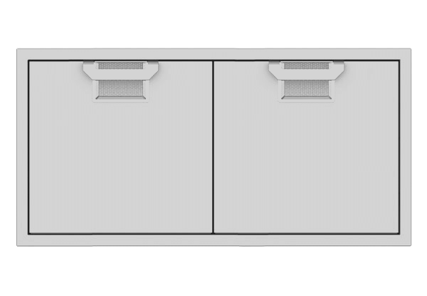 HESTAN AEAD42 Double Access Doors, 42"