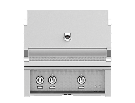 HESTAN GABR30LP 30"grill, Built-in, (2) Trellis, Rotis. -lp