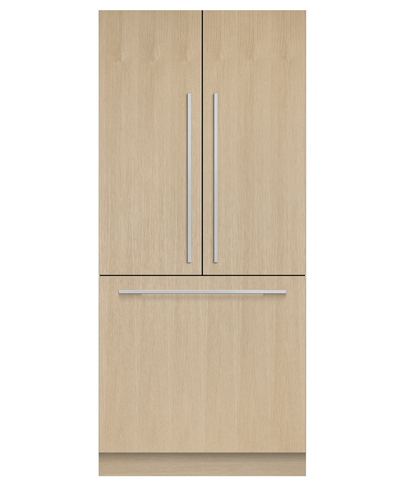 FISHER & PAYKEL RS36A80J1N Integrated French Door Refrigerator Freezer, 36", Ice