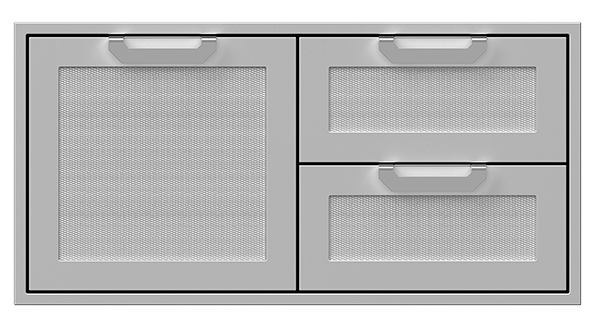 HESTAN AGSDR42 42" Hestan Outdoor Combo Door/Drawer - AGSDR Series - Steeletto