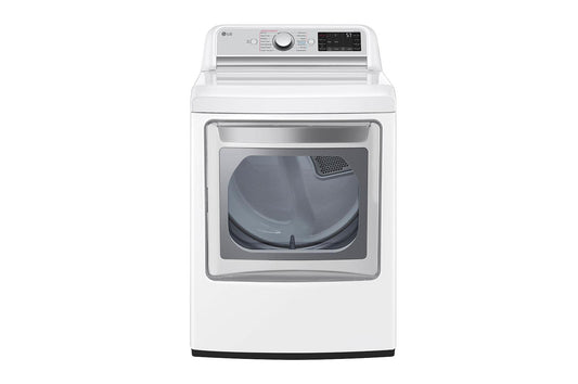 LG DLEX7900WE 7.3 cu. ft. Ultra Large Capacity Smart wi-fi Enabled Rear Control Electric Dryer with TurboSteam(TM)