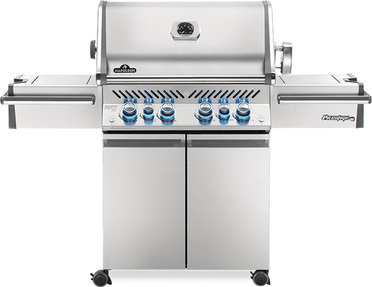 NAPOLEON BBQ PRO500RSIBPSS3 Prestige PRO 500 RSIB with Infrared Side and Rear Burners , Stainless Steel , Propane