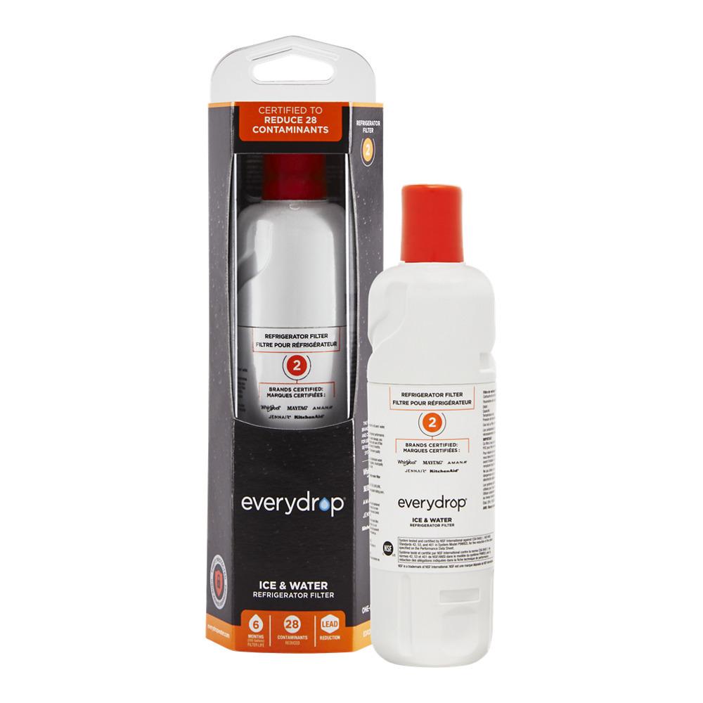 WHIRLPOOL EDR2RXD1 everydrop(R) Refrigerator Water Filter 2 - EDR2RXD1 (Pack of 1)