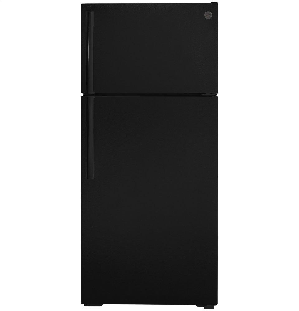GE APPLIANCES GTE17DTNRBB GE(R) ENERGY STAR(R) 16.6 Cu. Ft. Top-Freezer Refrigerator