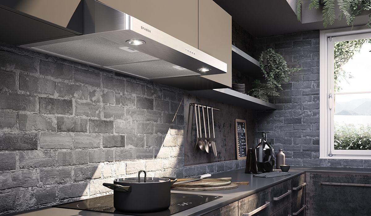 FABER LEVG24SS300 24" under cabinet hood stainless steel