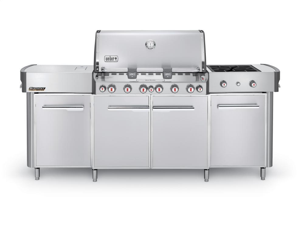 WEBER 291001 SUMMIT(R) GRILL CENTER LP GAS - STAINLESS STEEL