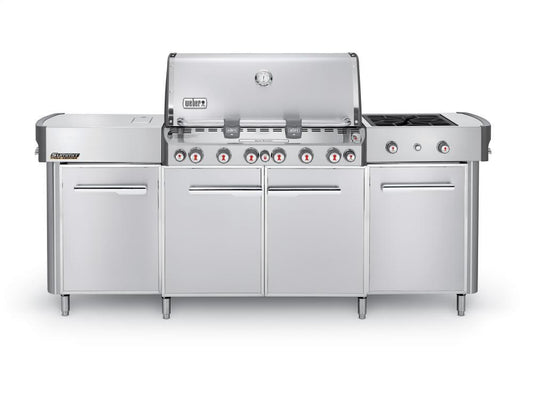 WEBER 291001 SUMMIT(R) GRILL CENTER LP GAS - STAINLESS STEEL