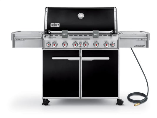 WEBER 7471001 SUMMIT(R) E-670(TM) NATURAL GAS GRILL - BLACK