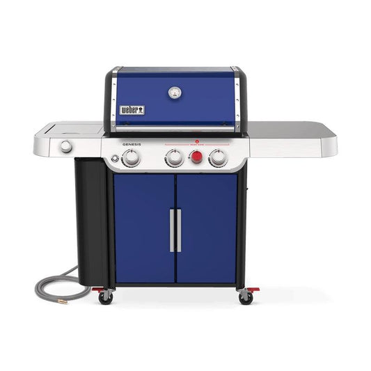 WEBER 37480001 GENESIS E-335 Gas Grill - Deep Ocean Blue Natural Gas