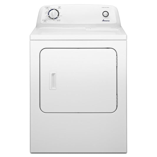 AMANA NGD4655EW 6.5 cu. ft. Gas Dryer with Wrinkle Prevent Option - White