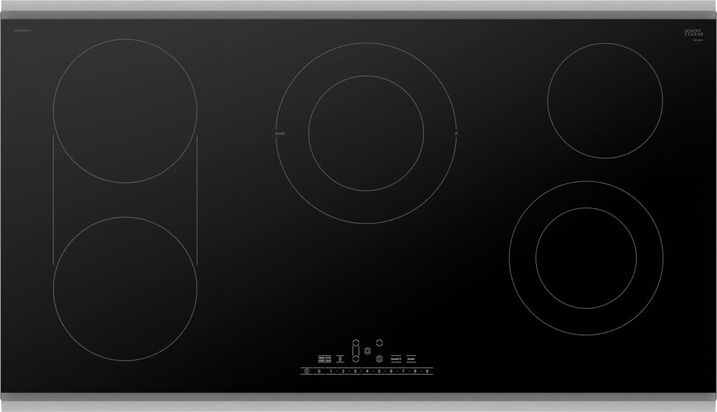 BOSCH NET8669SUC 800 Series Electric Cooktop Black,