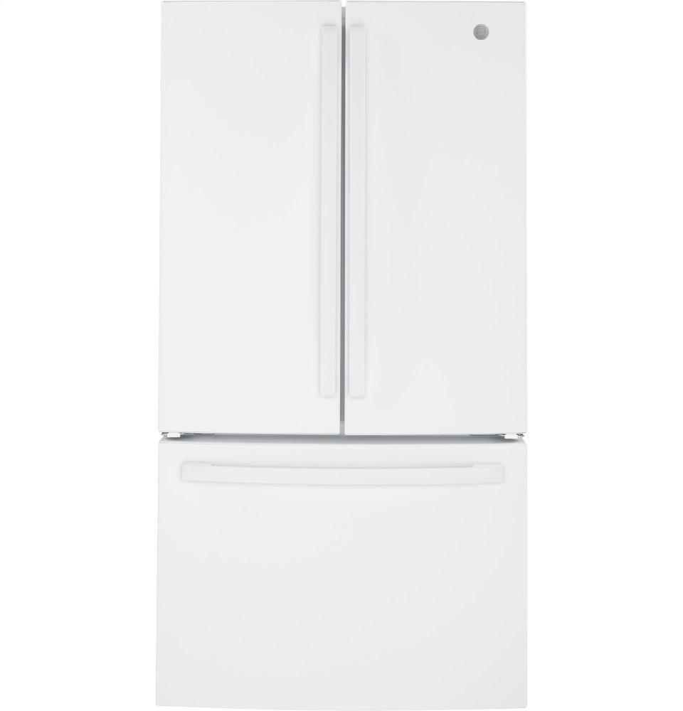 GE APPLIANCES GNE27JGMWW GE(R) ENERGY STAR(R) 27.0 Cu. Ft. French-Door Refrigerator