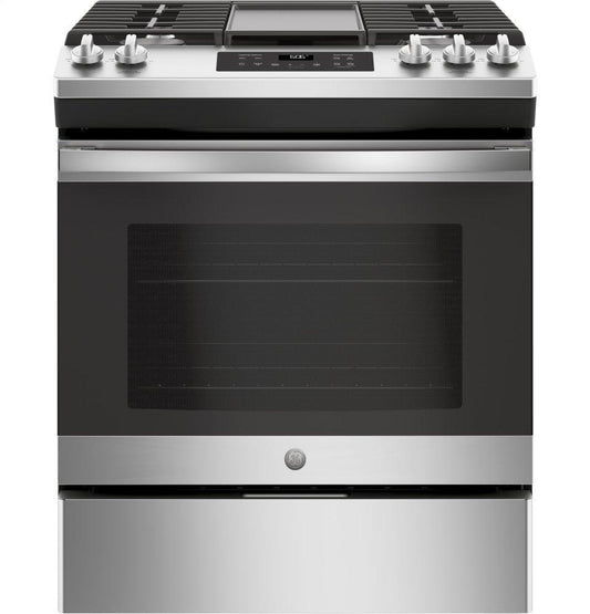 GE APPLIANCES JGSS66SELSS GE(R) 30" Slide-In Front Control Gas Range