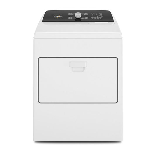 WHIRLPOOL WED5010LW 7.0 Cu. Ft. Top Load Electric Moisture Sensing Dryer