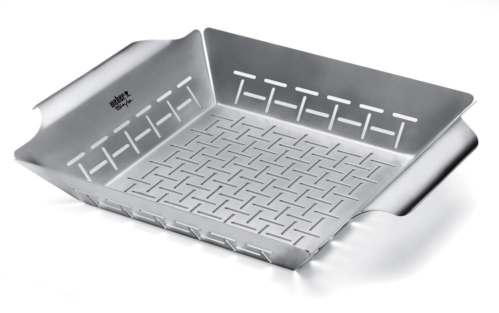 WEBER 6434 WEBER STYLE - Stainless Steel Vegetable Basket