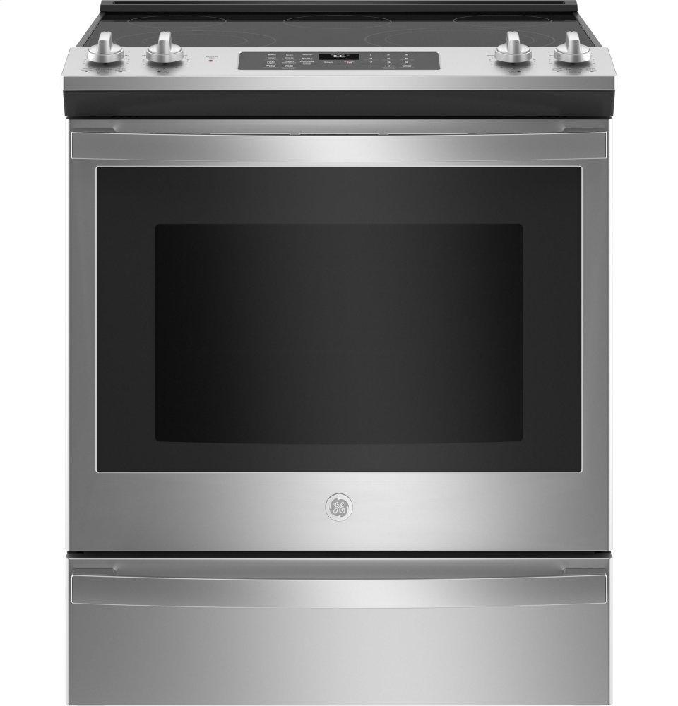 GE APPLIANCES JS760SPSS GE(R) 30" Slide-In Electric Convection Range with No Preheat Air Fry