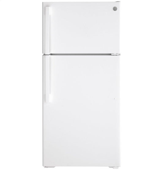 GE APPLIANCES GTE16DTNRWW GE(R) ENERGY STAR(R) 15.6 Cu. Ft. Top-Freezer Refrigerator