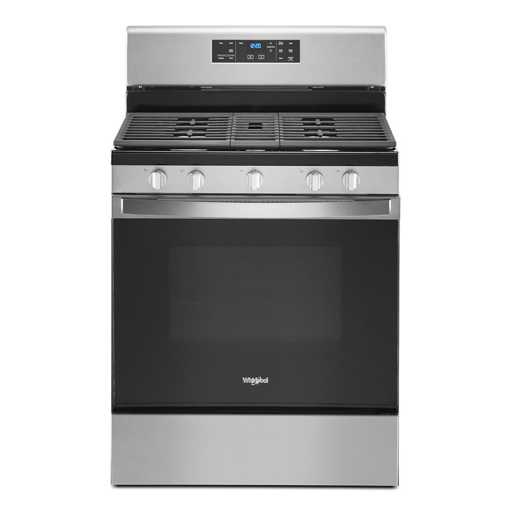 WHIRLPOOL WFG525S0JS 5.0 cu. ft. Whirlpool(R) gas range with center oval burner