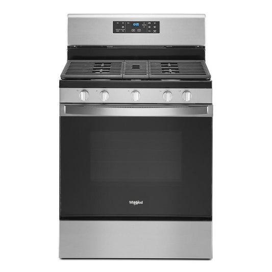 WHIRLPOOL WFG525S0JS 5.0 cu. ft. Whirlpool(R) gas range with center oval burner